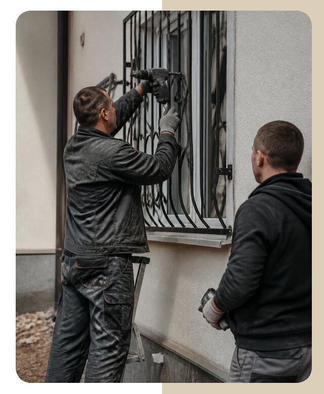 Установка наружных решеток в Обнинске от 4974 р. | Дверной